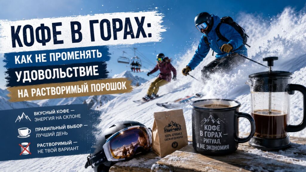 Кофе в горах: как не променять удовольствие на растворимый порошок